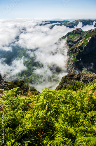Landscape on the island of Madeira