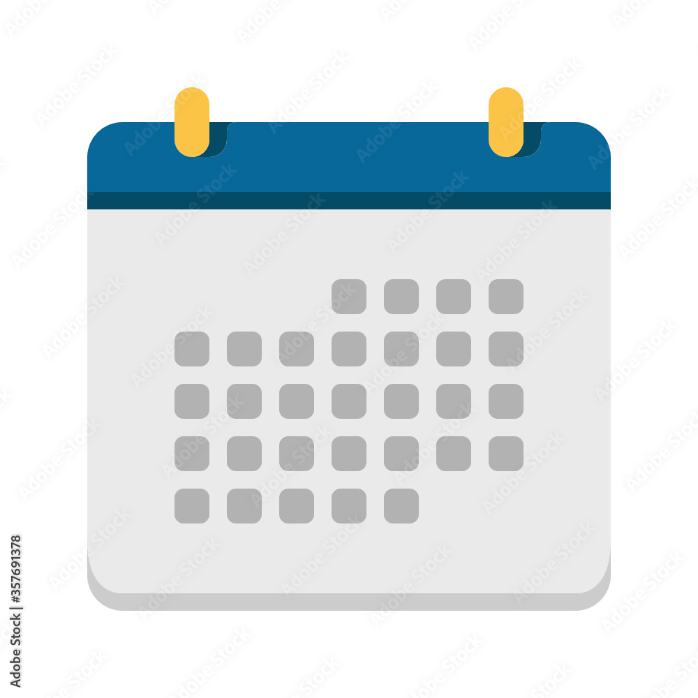 desktop calendar | Business Vector Icon desktop calendar | Business Vector Icon