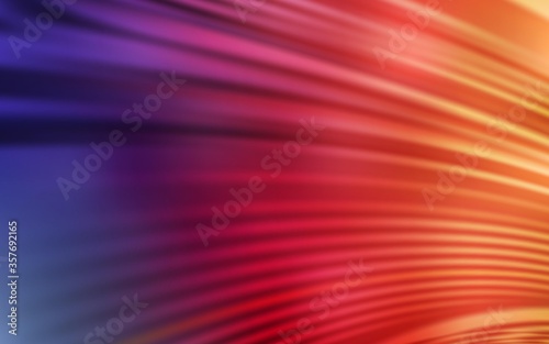 Light Pink, Yellow vector background with wry lines.