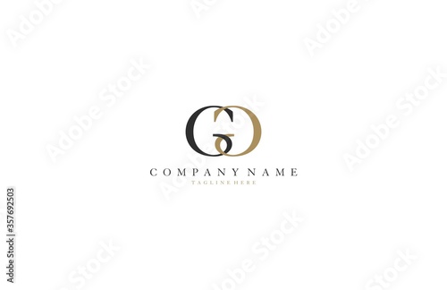 GG logo design unique corporate logo