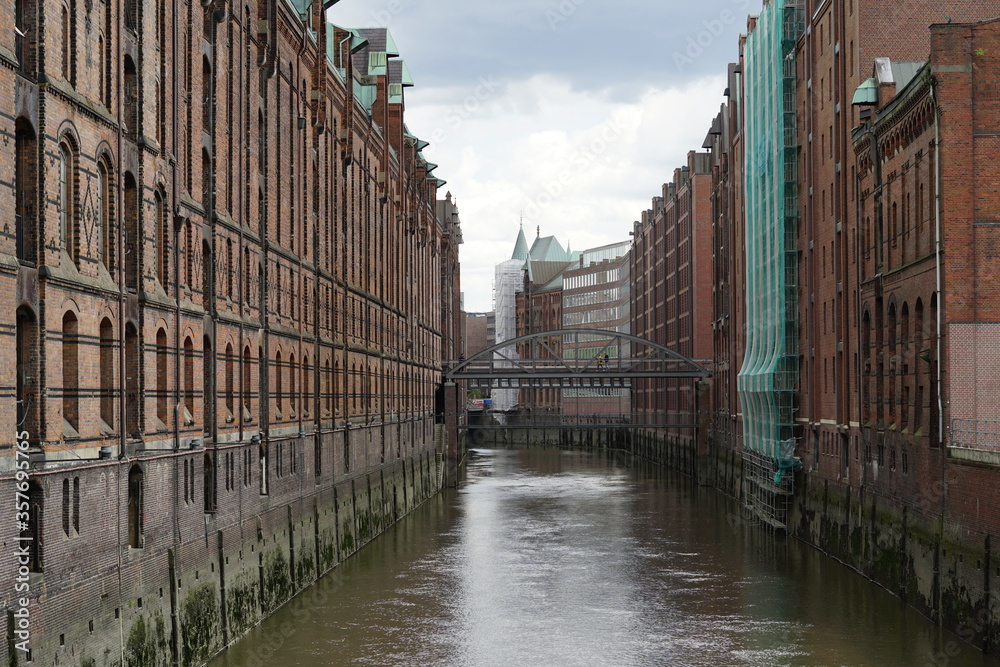 canal in Hamburg