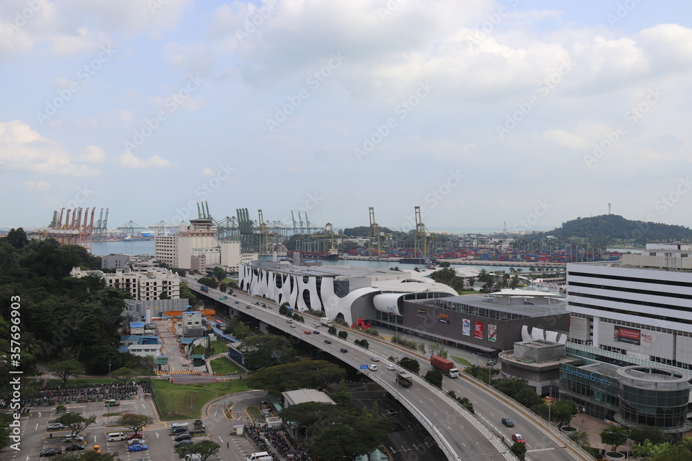 Obraz premium Autoroute à Singapour