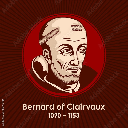 Bernard of Clairvaux (1090-1153) was a French abbot and a major leader in the revitalization of Benedictine monasticism through the nascent Order of Cistercians.