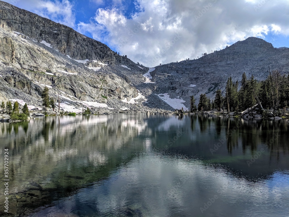 Eagle Lake in the Mineral King Valley of Sequoia National Park.