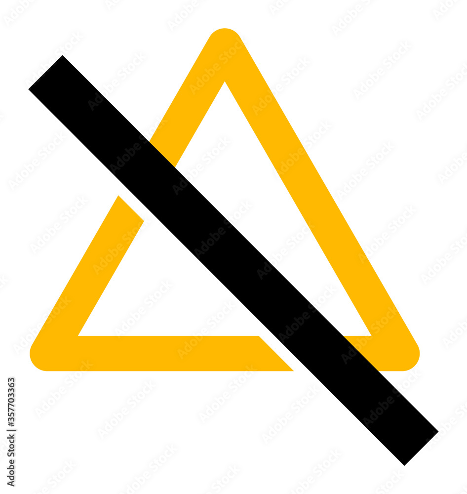 Stop Warnings vector icon. A flat illustration design used for Stop Warnings icon, on a white background. Stop Warnings vector icon. A flat illustration design used for Stop Warnings icon, on a white background.