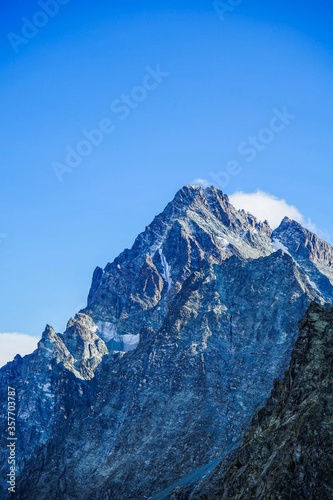 Fototapeta Naklejka Na Ścianę i Meble -  The mountain Monviso, Piedmont - Italy