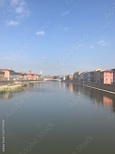 Arno River with "Middle Bridge"
