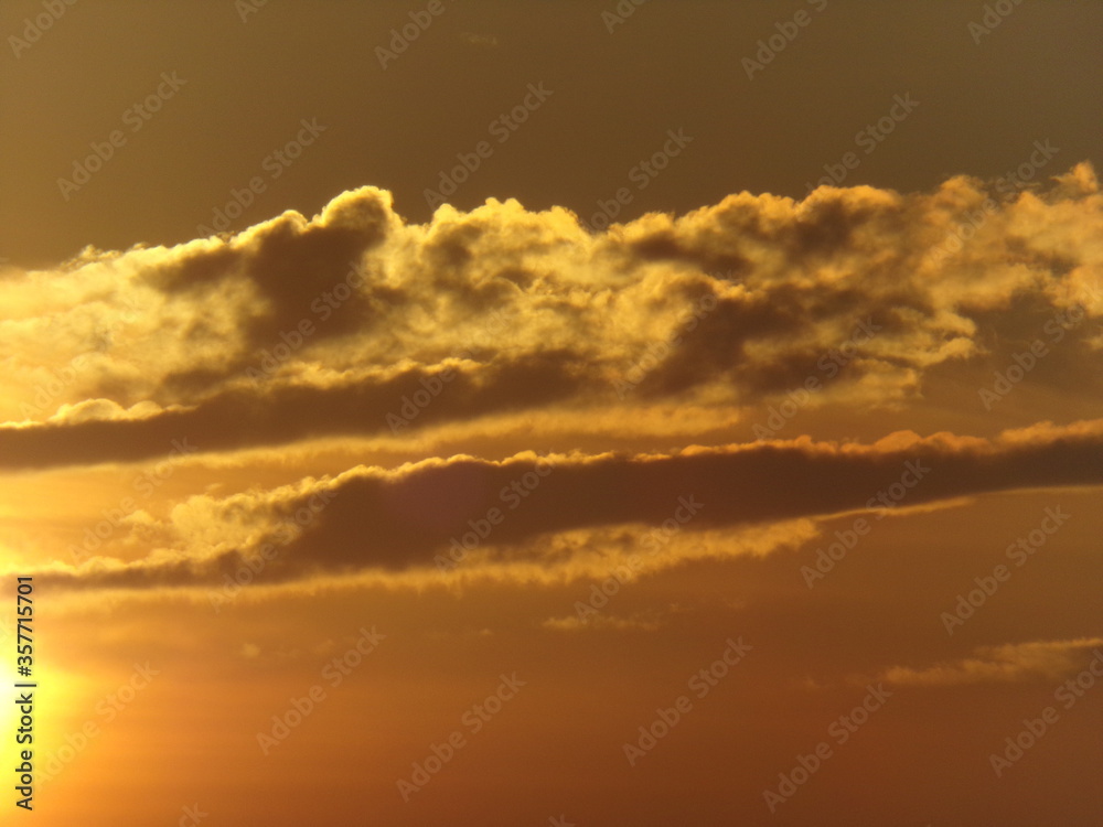 Obraz premium clouds and sun