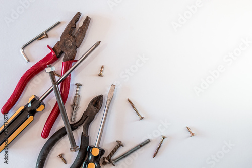 Set of tools for home DIY repairs