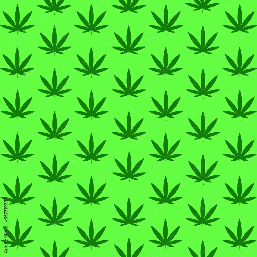 green pattern leafs of cannabis green pattern leafs of cannabis