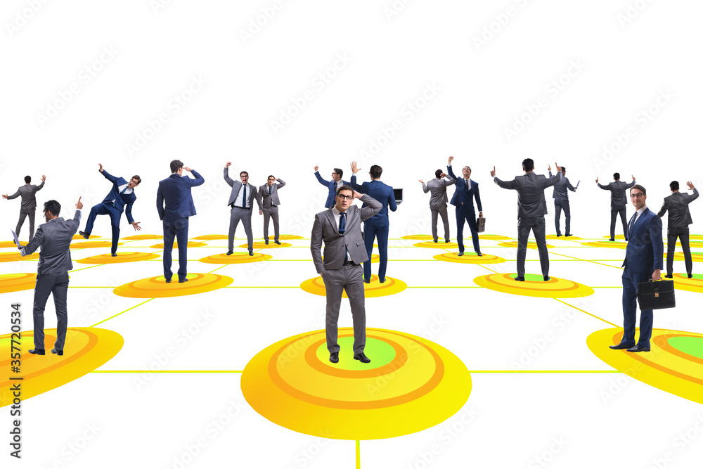 Concept of social distancing in covid-19 pandemic world Concept of social distancing in covid-19 pandemic world