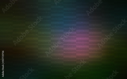 Dark Multicolor vector layout with flat lines.