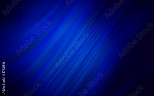 Dark BLUE vector layout with cosmic stars.