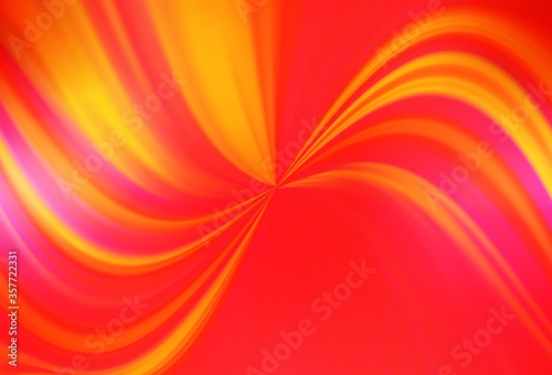Light Orange vector blurred and colored pattern.