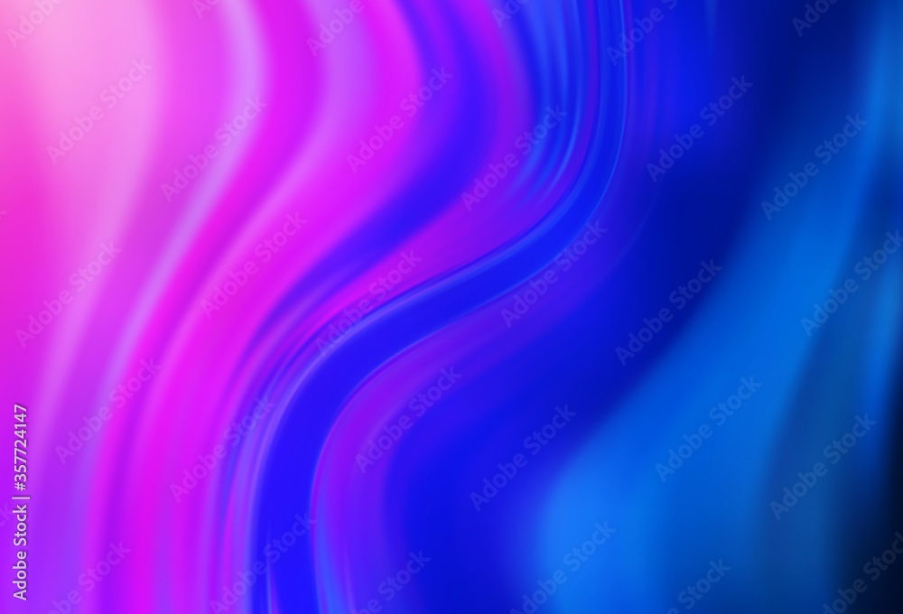 Light Pink, Blue vector abstract blurred layout.