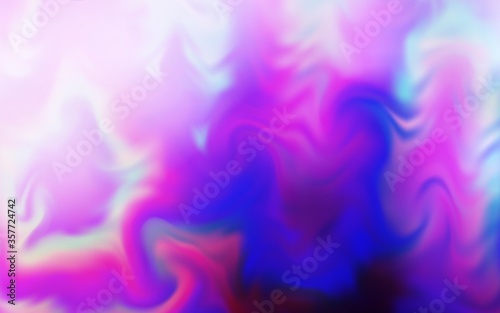 Light Purple, Pink vector blurred bright pattern.