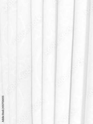 Curtain white  abstract striped smooth background