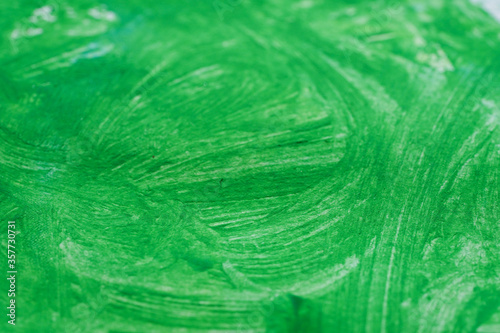 abstract image green watercolor paint on paper background
