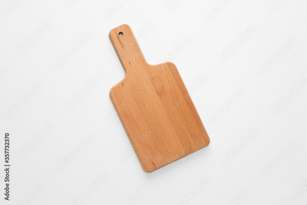 wooden cutting board top view with isolated background wooden cutting board top view with isolated background