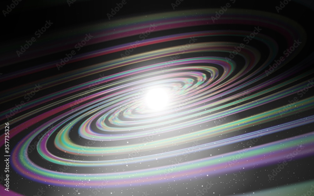 Dark Gray vector background with astronomical stars. Dark Gray vector background with astronomical stars.