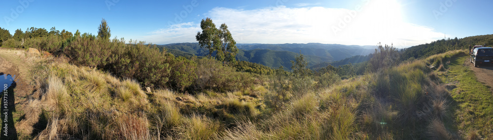 View from Mount Tassie, Victoria in Gippsland