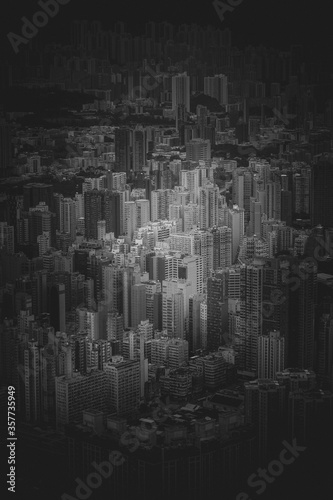 Sky100の展望台から見える香港の街並み © kanzilyou