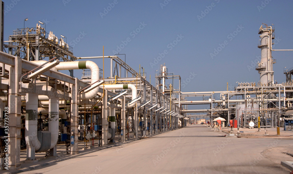 Petrochemical industrial installation