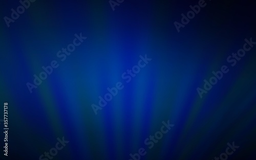 Dark BLUE vector background with stright stripes.
