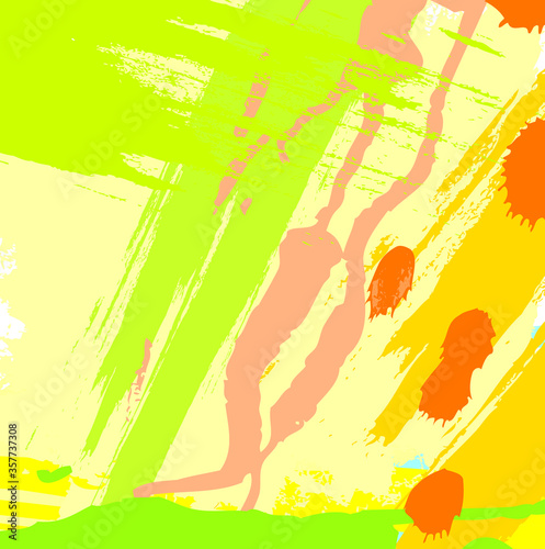 Abstract colourful paint brush and strokes, scribble lines pattern background. creative nice hand drawn and splash colours for your design. Nice tone colours fantasy stripes and grunge
