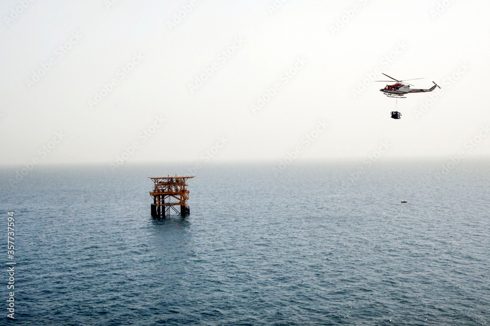 Fototapeta premium offshore oil and gas exploration and production 