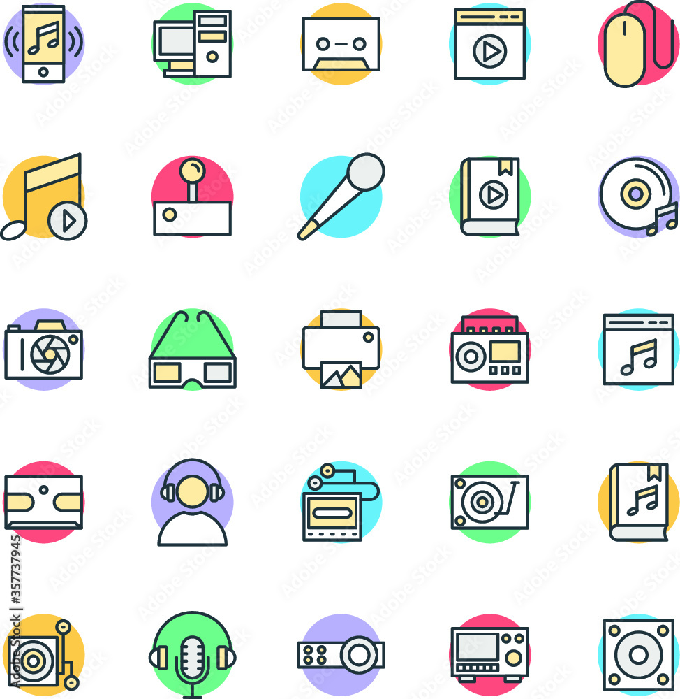 Multimedia Cool Vector Icons 5
Multimedia Cool Vector Icons 5
