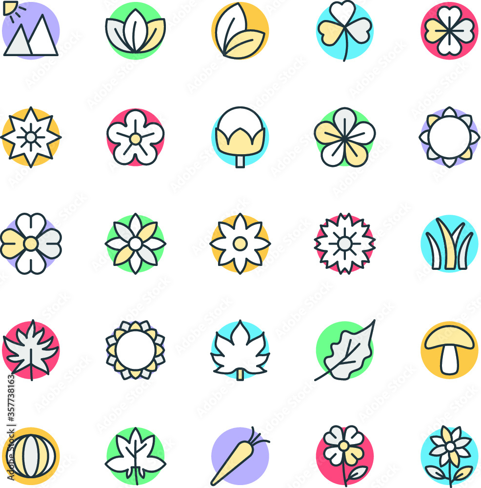 
Nature Cool Vector Icons 3

