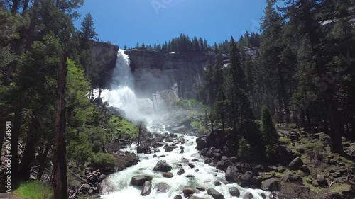 Nevada Falls in Yosemite National Park