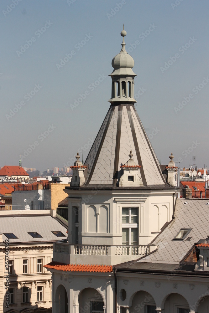 Obraz premium Prague rooftops