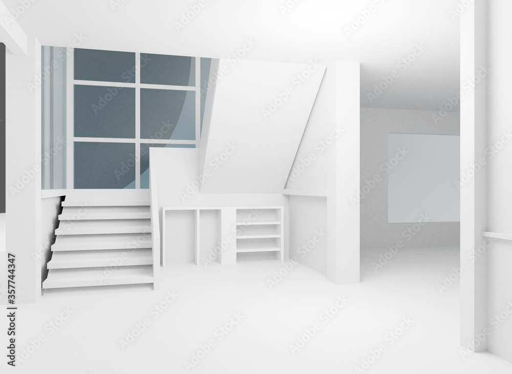 House interior modern style 3d render architecture wallpaper backgrounds House interior modern style 3d render architecture wallpaper backgrounds