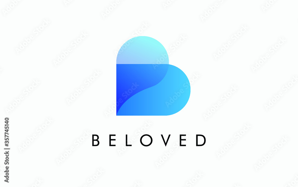 Abstract Letter B logo Design Template Element Abstract Letter B logo Design Template Element