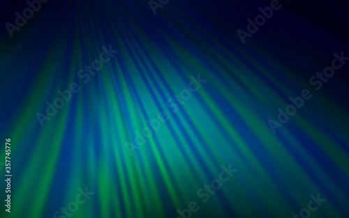 Dark Blue, Green vector abstract bright pattern. © smaria2015