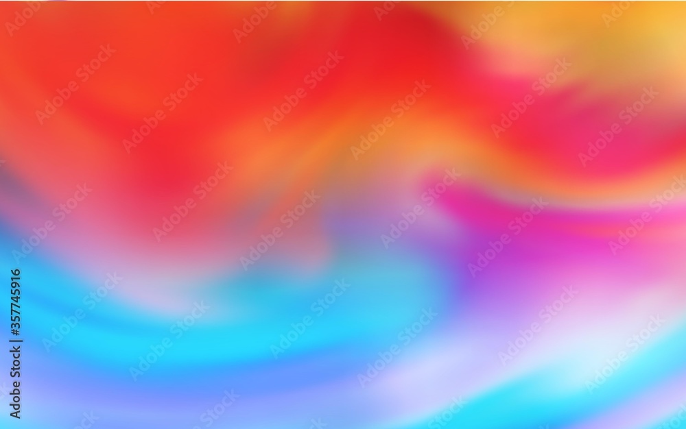 Obraz premium Light Blue, Red vector abstract blurred layout.