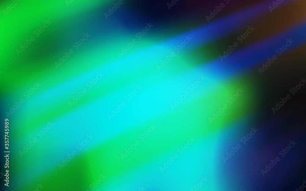 Light Blue, Green vector background with stright stripes.