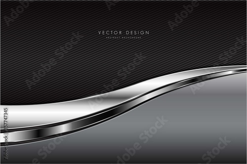   metallic background of gray and silver with dark space vector illustration.