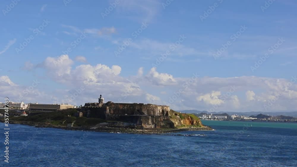 Fortress the Castillo San Felipe del Morro in San Juan, Puerto Rico Fortress the Castillo San Felipe del Morro in San Juan, Puerto Rico