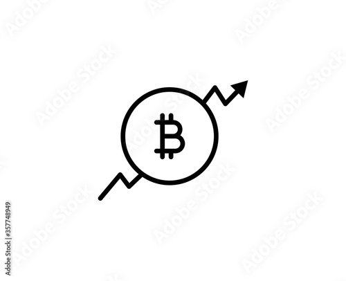 Finance line icon