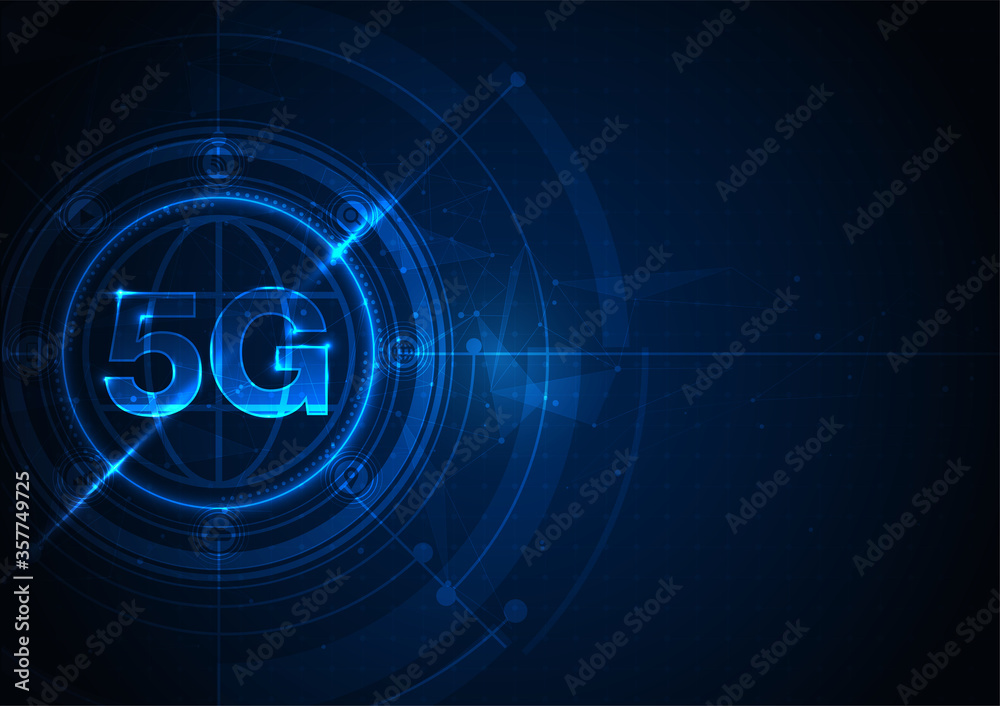 5G symbol new wireless internet wifi connection. Fifth innovative generation of the global high speed Internet network using modern digital devices. 5G symbol new wireless internet wifi connection. Fifth innovative generation of the global high speed Internet network using modern digital devices.