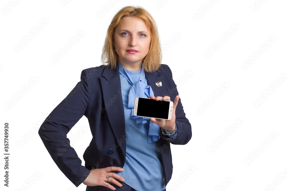 plus size caucasian business office woman. isolated in white. plus size caucasian business office woman. isolated in white.