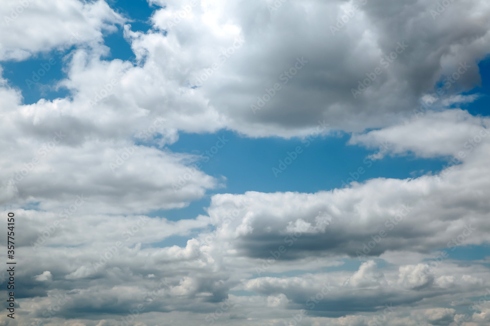 The sky is covered with clouds. .Weather before a thunderstorm The sky is covered with clouds. .Weather before a thunderstorm
