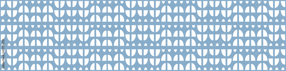 Abstract curve vector pattern border. Blue geometric banner design. Abstract curve vector pattern border. Blue geometric banner design.