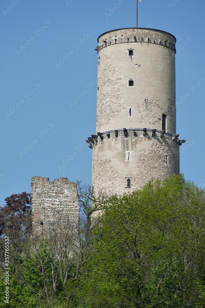 Turm der Godesburg in Bonn-Bad Godesburg