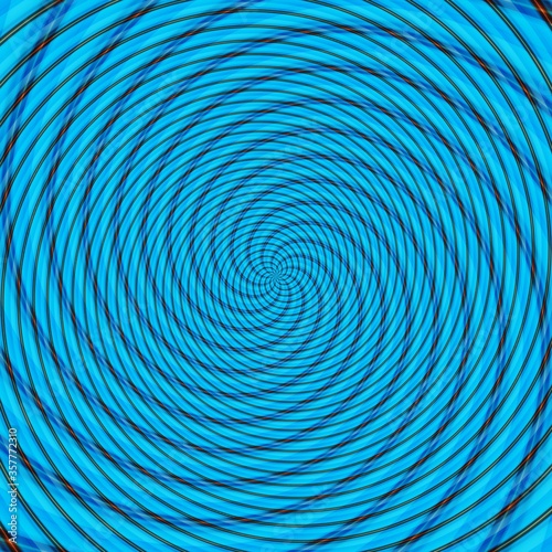 Abstract background illusion hypnotic illustration, optical fancy.