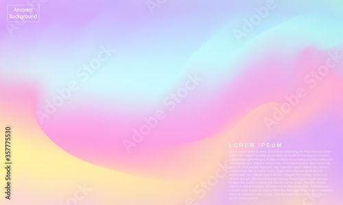 Abstract Pastel rainbow gradient background Ecology concept for your graphic design web,
