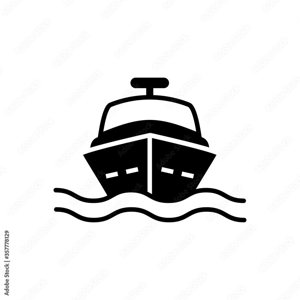 ship icon logo illustration design ship icon logo illustration design